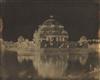 (CALOTYPE PAPER NEGATIVES) Group of 3 paper negatives depicting majestic examples of Indian architecture by John